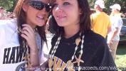 Free download video sex hot partying and flashing tits while tailgating outside iowa city football game of free