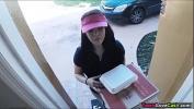 Video porn hot Kimber Woods delivers pizza and bangs customer for more tips online