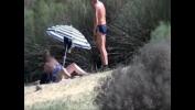 Video sex new Pervert granny masturbates in front of stranger at beach