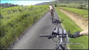 Video porn Flashing and nude in public biking on the road online