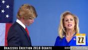 Download video sex hot Donald Drumpf fucks Hillary Clayton during a debate HD in TubeXxvideo.Com