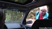 Watch video sex hot Hitchhiking 70 years old granny riding roadside Mp4 online