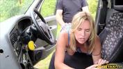 Download video sex new Blonde mum with big natural tits gets fucked in a cab Mp4