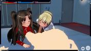 Video porn Anime girls Rin Tohsaka and Saber threesome Mp4 - TubeXxvideo.Com