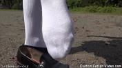 Video porn White socks fetish