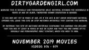 Video sex Dirtygardengirl NOVEMBER 2019 NEWS colon huge prolapse comma fisting insertions online