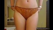 Video porn new Blonde amateur changing panties on cam online high speed