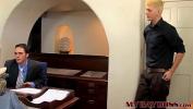 Watch video sex Twink coworker with boss having anal in their office too