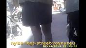 Video porn street skirt and grey pantyhoses high speed