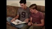 Video porn new Slim young gay blonde in white socks rides his dark haired friend apos s hard cock