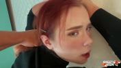 Video porn Man Facefuck comma Rough Pussy Fuck of Obedient Redhead and Cum on Tits of free