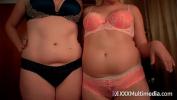 Download video sex 2 Hot BBW Belly Stuffers Show Off Big Belly in Lingerie HD