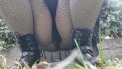 Watch video sex Your m period wants to piss in a public garden so she bends over and shows you her pussy under a pair of fishnet stockings high quality