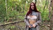 Video sex hot Public Sucking in the park from a redhead girl in a coat period KleoModel in TubeXxvideo.Com