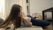 Video sex new Russian young girl licks her feet HD