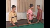 Download video sex Hot gay threesome on the pool table fastest of free