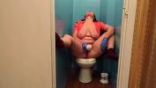 Video sex new Busty chubby milf masturbates in the toilet with a toilet brush and a huge dildo Homemade fetish fun for shaved pussy Mp4