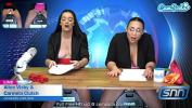 Video porn new Camsoda Lesbian MILF and Teen ride Sybian masturbate on air while reading the news