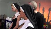 Download video sex Two naughty nuns get surprised with big hard cocks online high speed