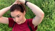 Video porn public outdoor blowjob with creampie from shy girl in the bushes Olivia Moore HD in TubeXxvideo.Com