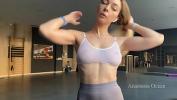 Video porn new Woman in transperent bra in gym does excersises in public period You can see her nipples period online fastest