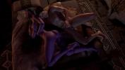 Watch video sex new Hot Purple Elf Scoop her ass in a cabin in Northern Skyrim vert 3D Porn