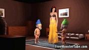 Watch video sex hot Hot 3D cartoon Snow White getting double teameded high 1 fastest