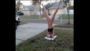 Video sex Lil C Naked Headstand