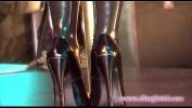 Watch video sex 2020 Latex stockings clad blonde in 6 inch stiletto high heels high quality