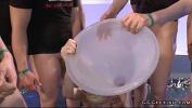 Watch video sex Girl gets pee through a large funnel high speed